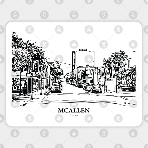 McAllen - Texas Magnet by Lakeric